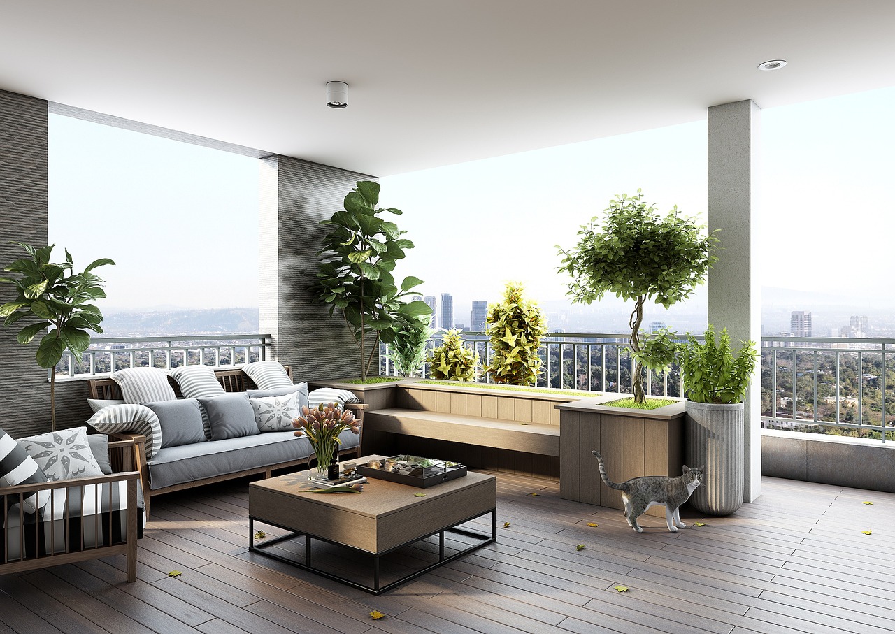 Mallorca Patio Design - Terrase en bois IPE en ville